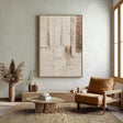 Plastered Minimal Forms | Earthy Palette
