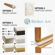 Green Minimalist Textured Wall Art Set of 2 #MT039