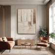 Plastered Minimal Forms | Earthy Palette