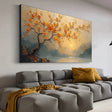 Flower & Tree Textured Abstract Wall Art #SF031
