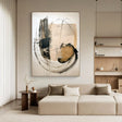 Textured Gilded Strokes | Neutral Hues