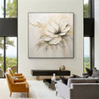 Flower & Tree Textured Abstract Wall Art #SF043