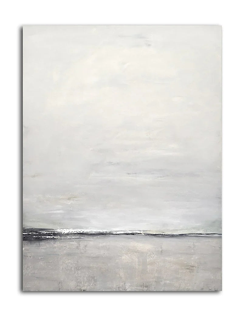 Ocean & Sky Abstract Wall Art #MO056