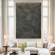 Textured Charcoal Depth | Gray Layers