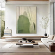 Green Abstract Wall Art  #AT098