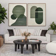 Wabi Sabi Textured Wall Art Set of 2 #WT004