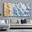 Surfing Sport Art Textured Canvas #PT032