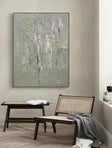 Green Abstract Texture Wall Art  #AT065