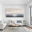 Ocean & Sky Abstract Wall Art #MO002