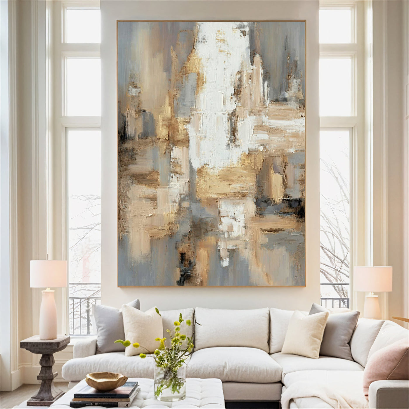 Textured Ash Gilded | Gray Gold