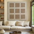 Beige & Brown Wabi Sabi Abstract Wall Art #WT040