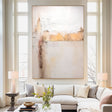 Textured Soft Strata | Cream Amber
