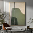 Green Abstract Wall Art  #AT098