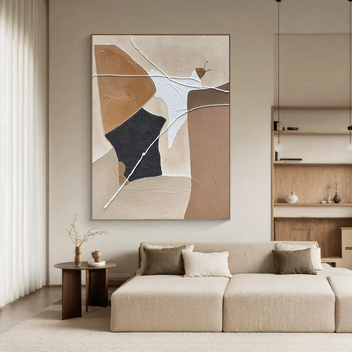 Textured Abstract Nuance | Neutral Fusion
