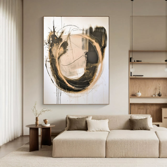 Textured Gilded Swirl | Contrast Tones