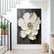 Sculpted Petal Elegance | Gilded Bloom