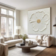 Flower & Tree Textured Abstract Wall Art #SF044