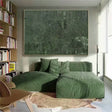 Green Abstract Wall Art #AT068