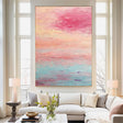 Textured Blush Glow | Sunset Hues