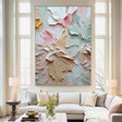 Textured Floral Pastels | Blush Mint