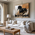 Abstract Horse Animal Wall Art #DL064
