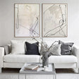 Wabi Sabi Abstract Wall Art Set of 2 #WT010