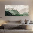 Green Abstract Texture Wall Art #AT031