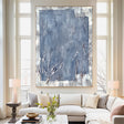 Textured Blue Frost | Silver Hues