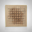 Beige and Brown Abstract Texture Wall Art  #AT013