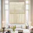 Textured Cream Serenity | Subtle Ridges