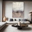 Textured Misty Elegance | Grey Beige