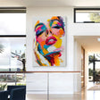Abstract Portrait Textured Wall Art #PB015