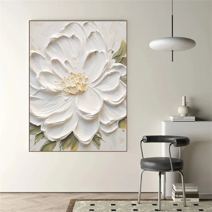 Flower & Tree Textured Abstract Wall Art #SF005
