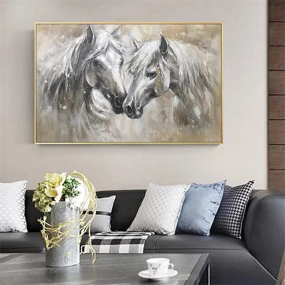 Abstract Horse Animal Wall Art #DL014