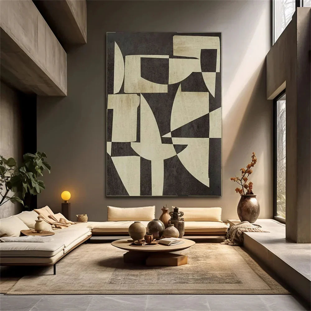 Wabi Sabi Abstract Wall Art #WT044