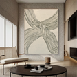Textured Line Sophistication | Grey Beige
