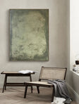 Green Abstract Wall Art  #AT064