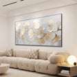 Flower & Tree Textured Abstract Wall Art #SF002