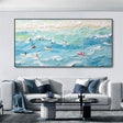 Surfing Sport Art Textured Canvas #PT029