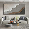 Ocean & Sky Textured Wall Art # MO014
