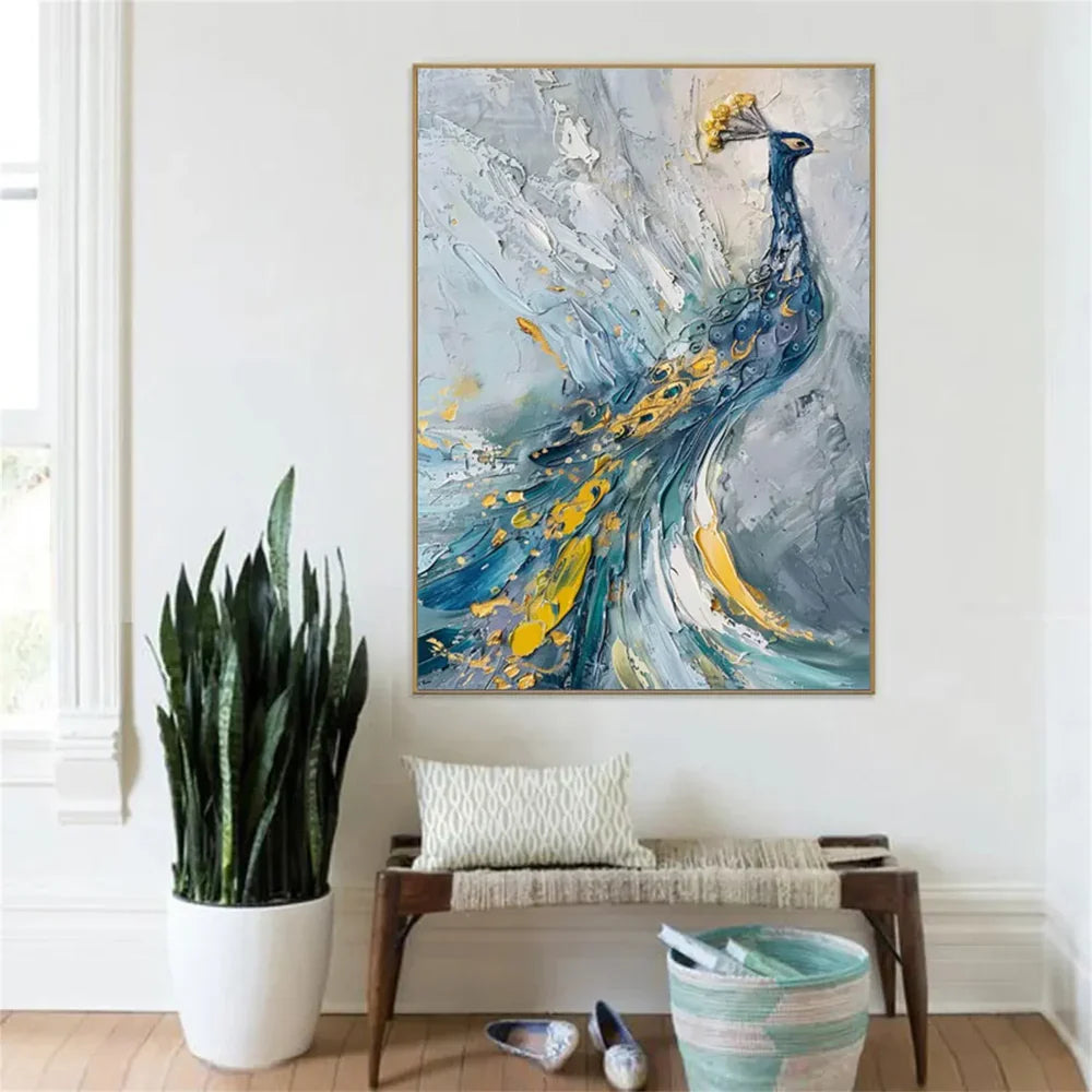 Abstract Animal Textured Wall Art #DL034