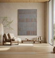 Textured Linear Elegance | Neutral Blend