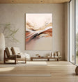Textured Warm Swirls | Blush Hues