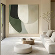 Green Abstract Wall Art  #AT074