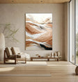 Textured Earthy Swirls | Warm Hues