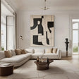 Abstract Texture Wall Art #AT095
