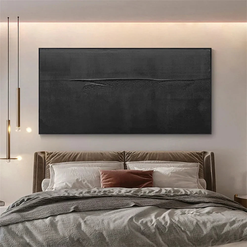 Black Minimalist Wall Art #MT117