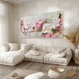 Flower & Tree Textured Abstract Wall Art #SF016
