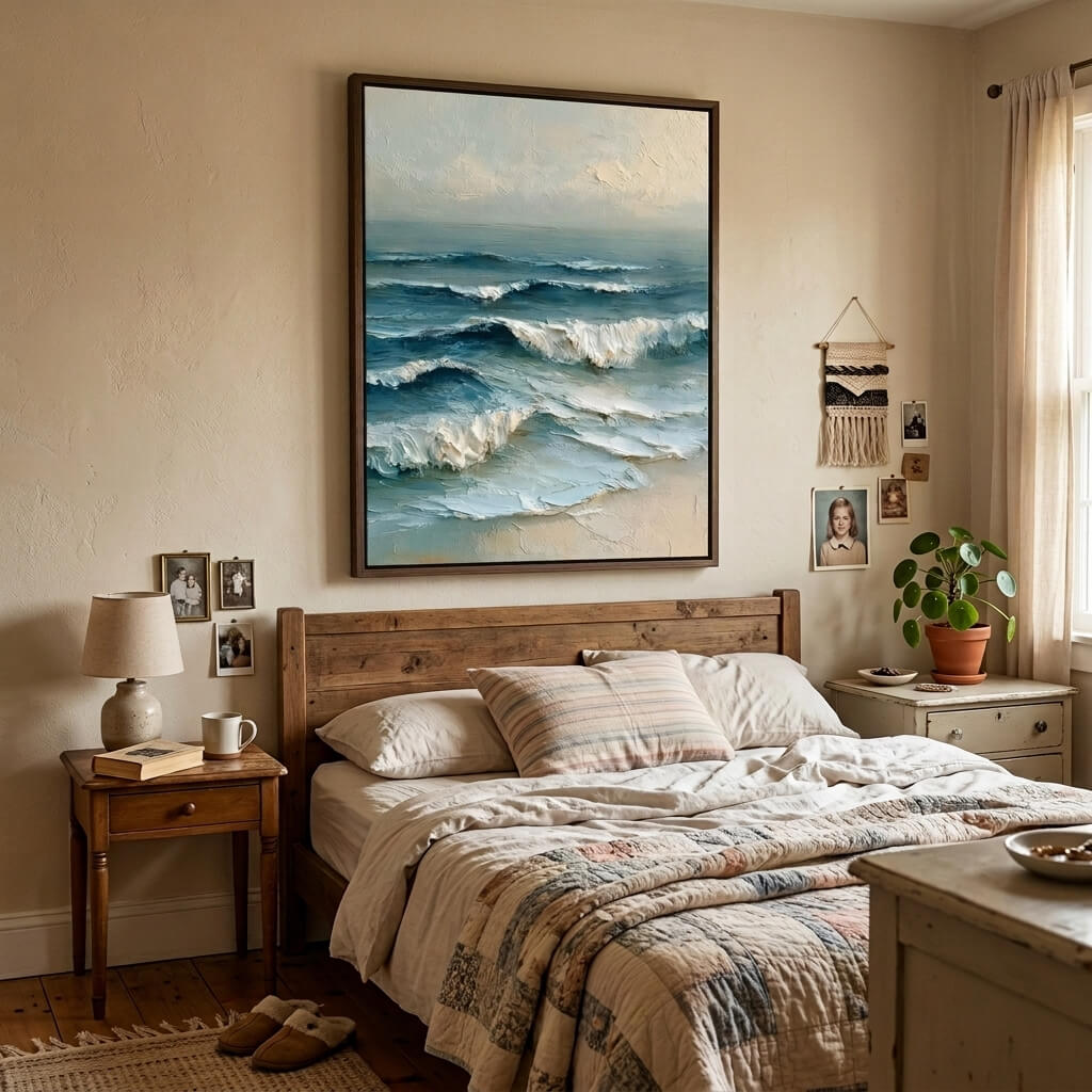 Impressionist Art | Thick Ocean Surf