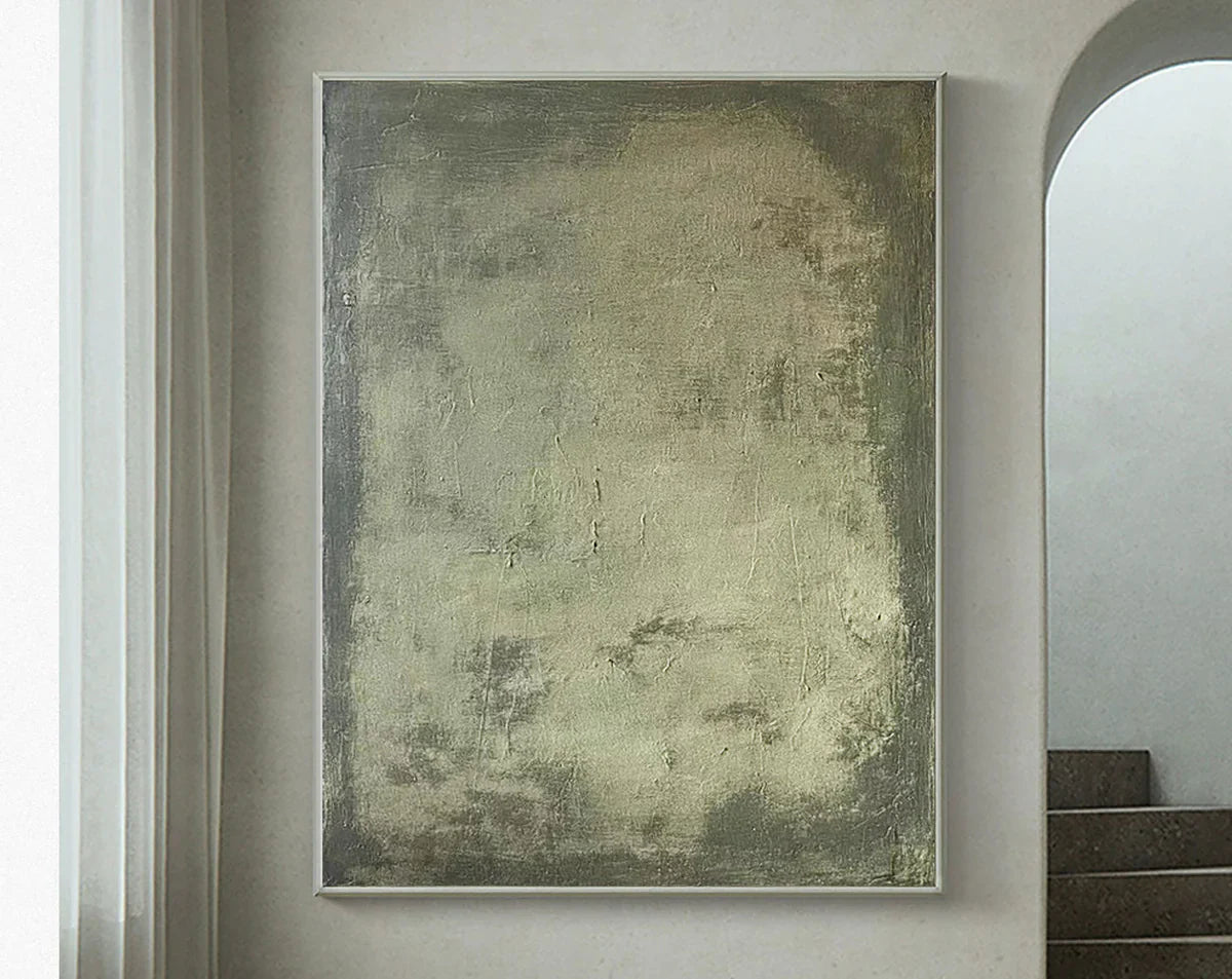 Green Abstract Wall Art  #AT064